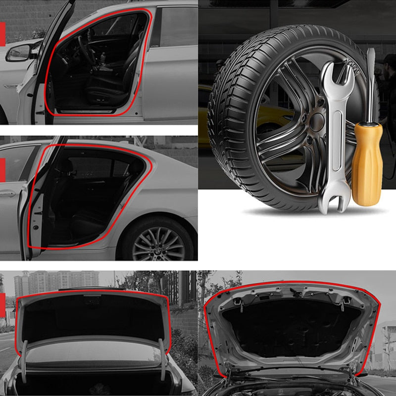 Tira de Vedação Antirruído para Carro